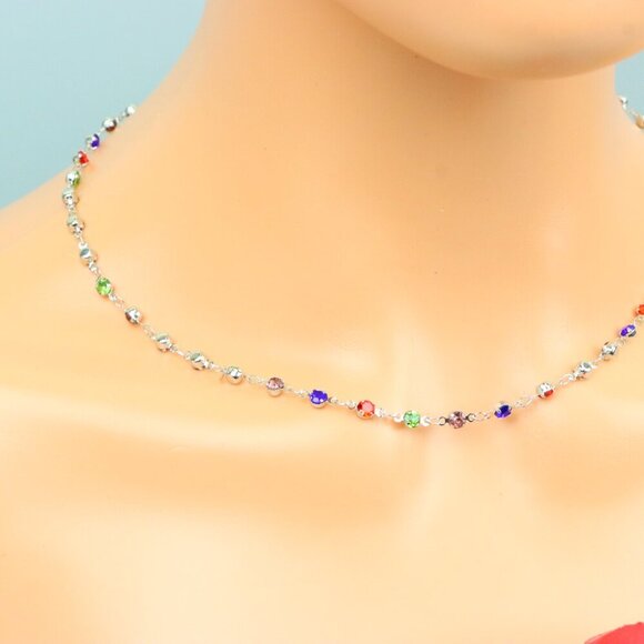 Delicate & Contemporary Necklace Chain, A Lovely Choice for Women, EVCH1660 - Picture 2 of 10